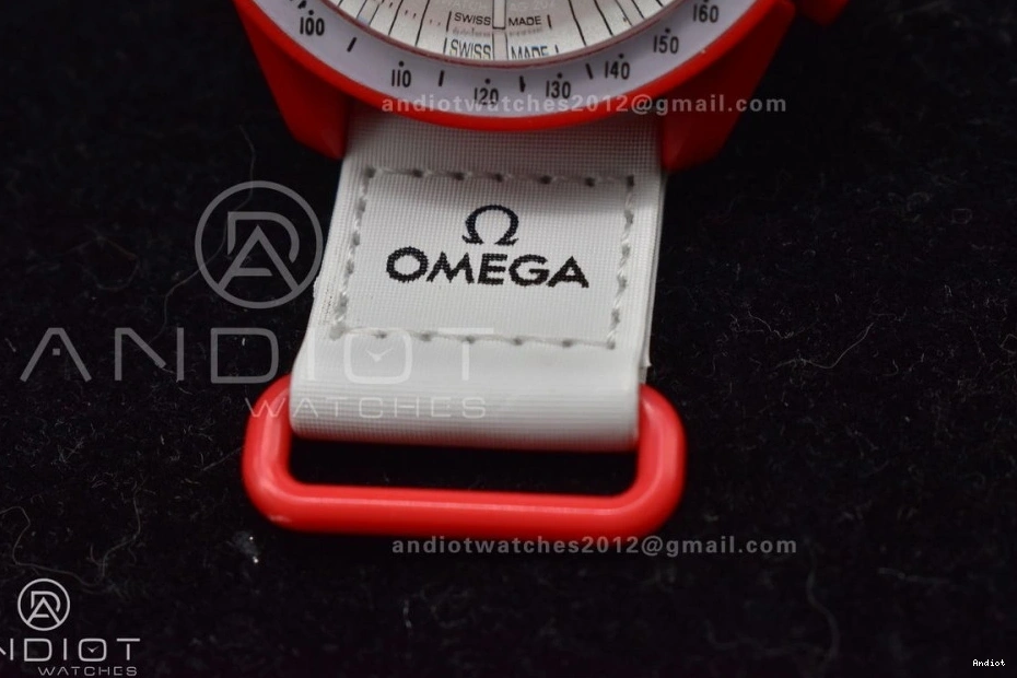 Strap Bioceramic Mars Quartz Omega Swatch Mission x Moonwatch to Nylon on 0508